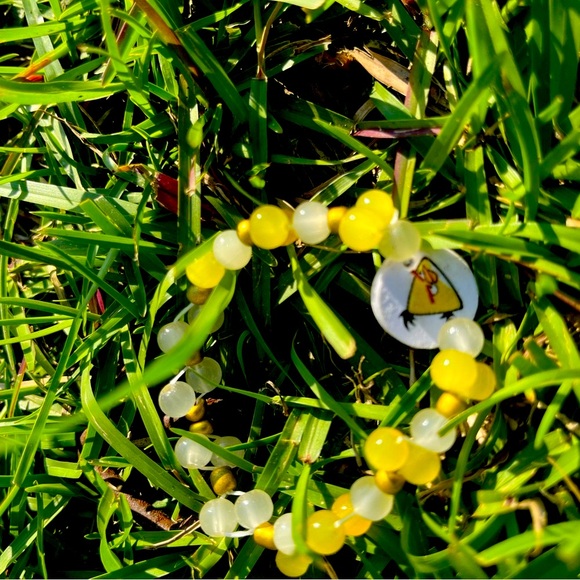 Handmade Angry Birds “Chuck” Inspo Bracelet - Picture 3 of 5